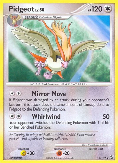 SW: Pidgeot (Reverse Holofoil)