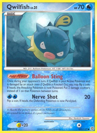 SW: Qwilfish (Reverse Holofoil)