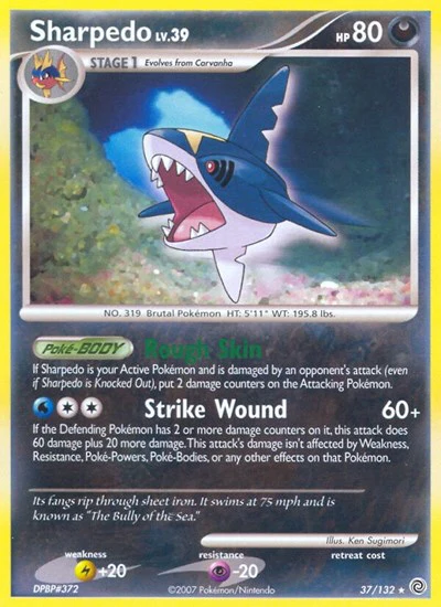 SW: Sharpedo (Reverse Holofoil)