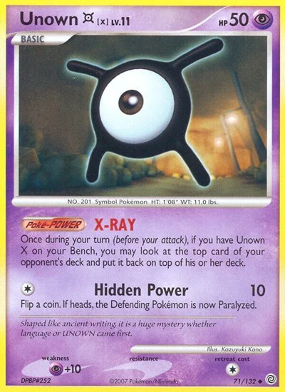SW: Unown [X]