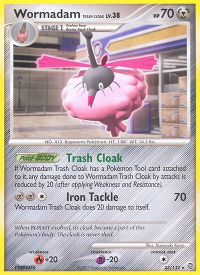 SW: Wormadam Trash Cloak (Reverse Holofoil)
