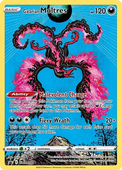 SWSD: Galarian Moltres - SWSH284 (Holofoil)