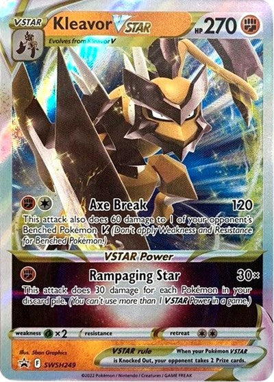SWSD: Kleavor VSTAR - SWSH249 (Holofoil)
