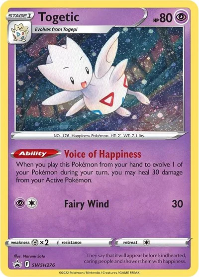 SWSD: Togetic - SWSH276 (Holofoil)