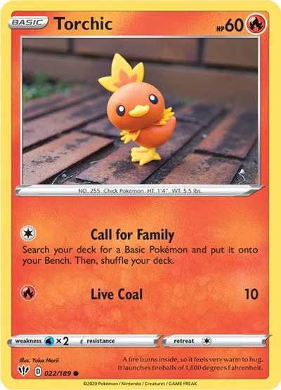 SWSH03: Torchic (Reverse Holofoil)