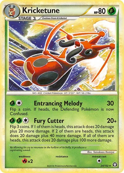 TM: Kricketune (Reverse Holofoil)