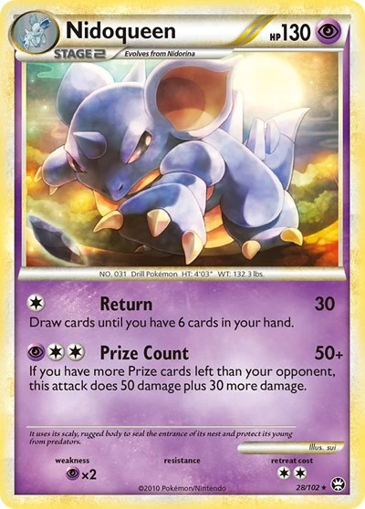 TM: Nidoqueen (Reverse Holofoil)