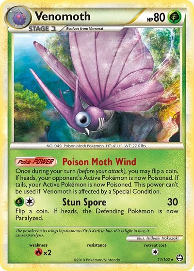 TM: Venomoth (Reverse Holofoil)