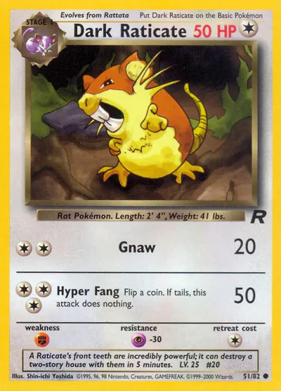 TR: Dark Raticate (Unlimited)