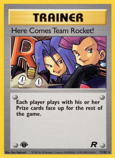 TR: Here Comes Team Rocket! (71) (1st Edition)