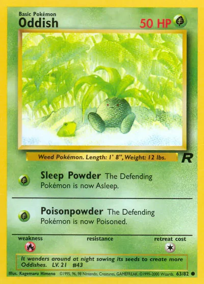 TR: Oddish (Unlimited)