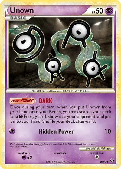 UD: Unown (Reverse Holofoil)