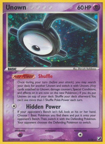 UF: Unown (E) (Holofoil)