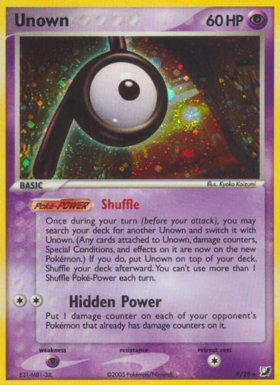UF: Unown (P) (Holofoil)