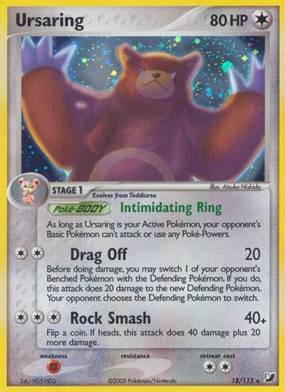 UF: Ursaring (Reverse Holofoil)