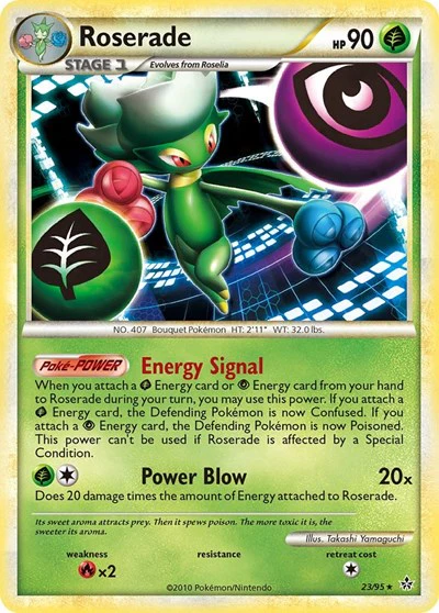 UL: Roserade (Reverse Holofoil)
