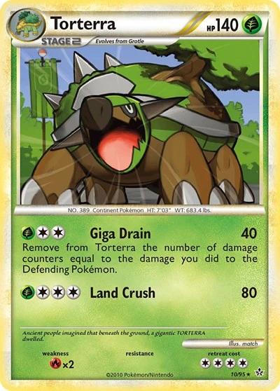 UL: Torterra (Holofoil)