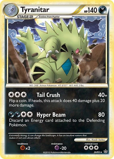 UL: Tyranitar (Reverse Holofoil)
