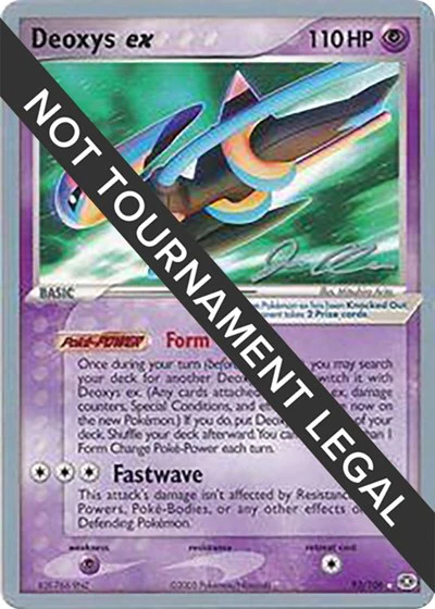 WCD: Deoxys ex - 2006 (Jason Klaczynski)