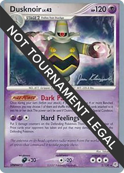 WCD: Dusknoir - 2008 (Jason Klaczynski)