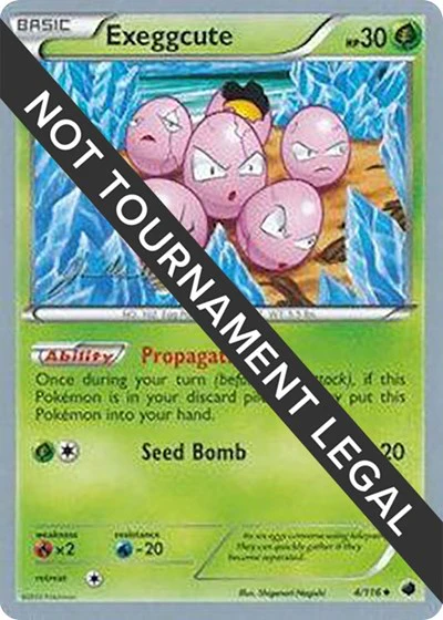 WCD: Exeggcute - 2015 (Jacob Van Wagner)