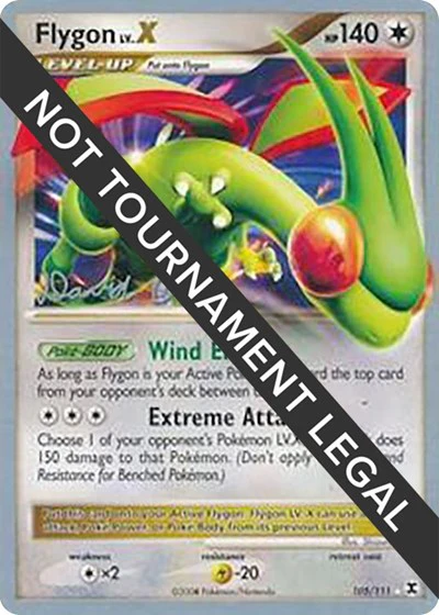 WCD: Flygon LV.X - 2009 (David Cohen)