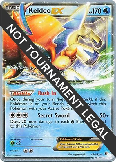 WCD: Keldeo EX - 2013 (Clement Lamberton)