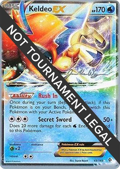 WCD: Keldeo EX - 2015 (Jacob Van Wagner)