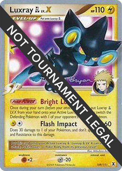 WCD: Luxray GL LV.X - 2010 (Mychael Bryan)