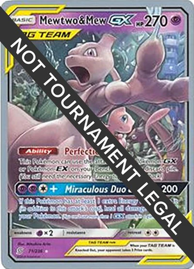 WCD: Mewtwo & Mew GX - 2019 (Henry Brand)
