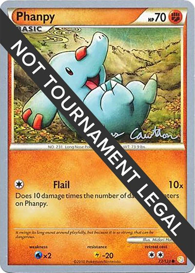 WCD: Phanpy - 2011 (Ross Cawthon)
