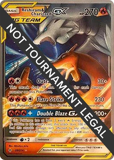 WCD: Reshiram & Charizard GX - 2019 (Henry Brand)