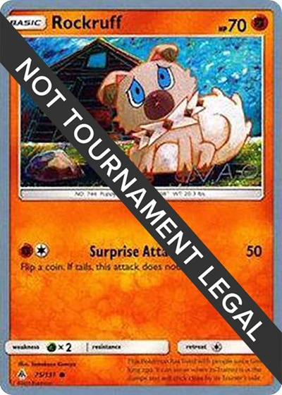 WCD: Rockruff - 2018 (Naohito Inoue)