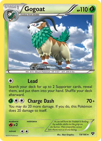 XY: Gogoat (Reverse Holofoil)