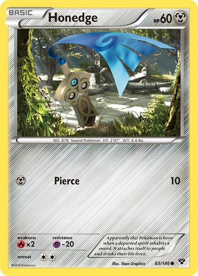 XY: Honedge