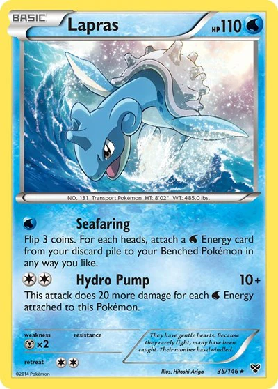 XY: Lapras (Holofoil)