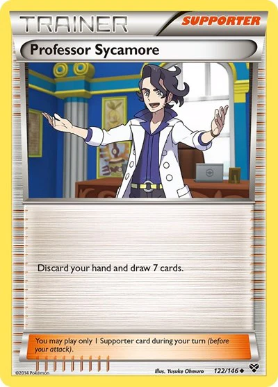 XY: Professor Sycamore (Reverse Holofoil)