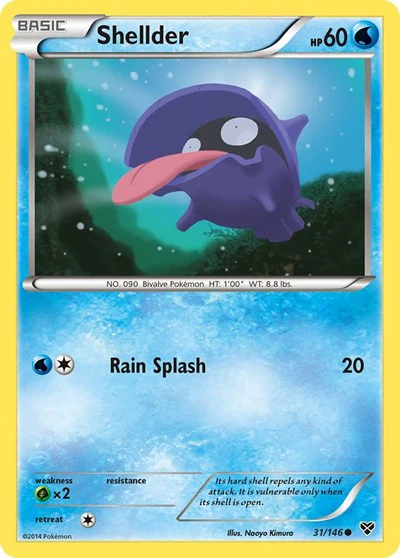 XY: Shellder (Reverse Holofoil)