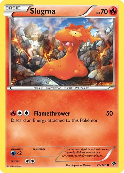 XY: Slugma (Reverse Holofoil)