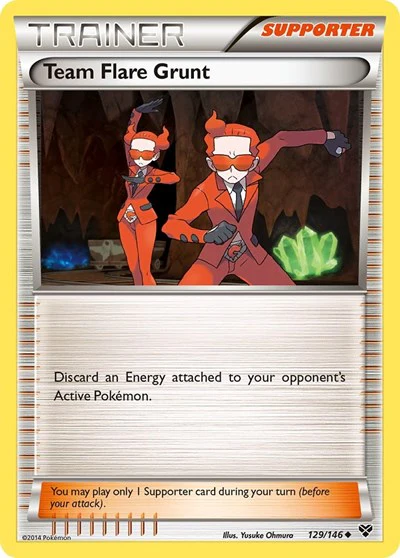 XY: Team Flare Grunt